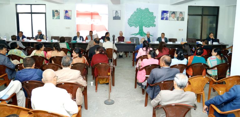 कांग्रेसको विशेष महाधिवेशन पक्षधरले बोलाए विशेष भेला