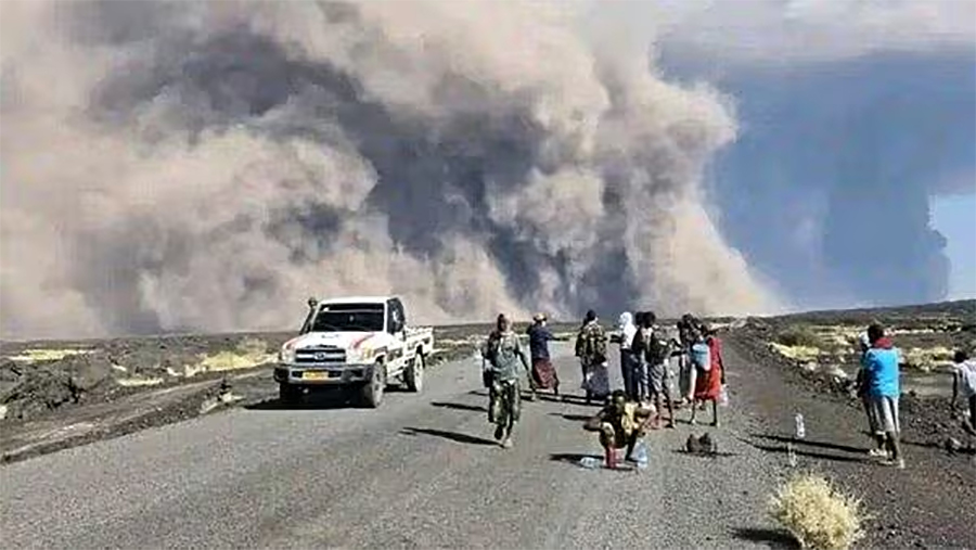 इथियोपियामा १२ हजार वर्षपछि भएको ज्वालामुखी विष्फोटको असर नेपालसम्म,के भयो ?