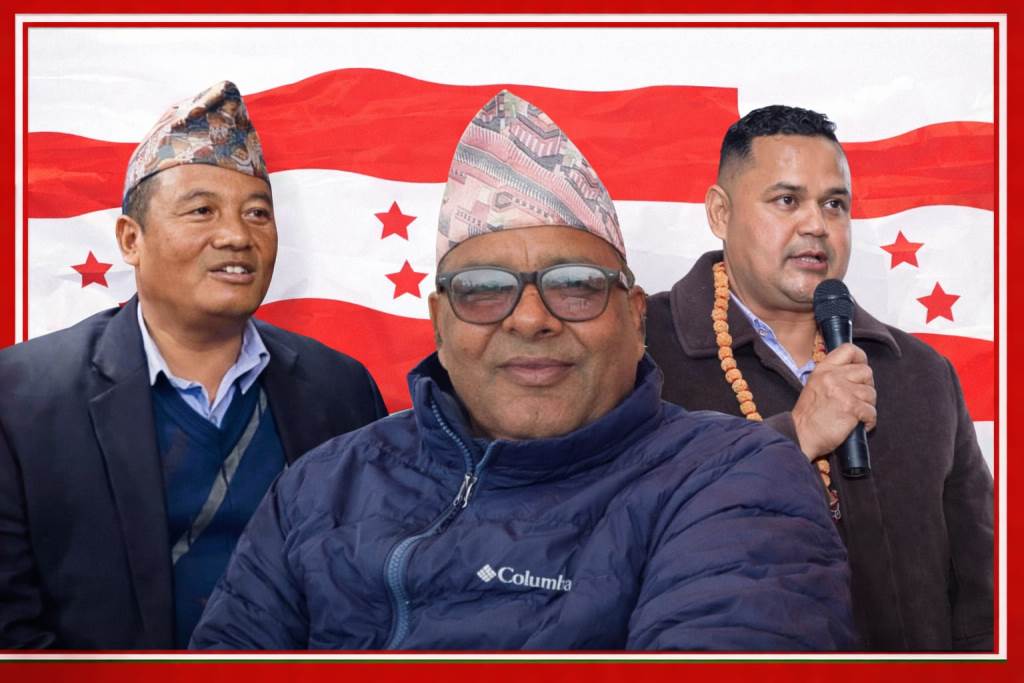 कांग्रेसले बाँकेका तीन वटै क्षेत्रमा उम्मेदवार टुंग्यायो टिकट हातमा परेको अवस्था छैन