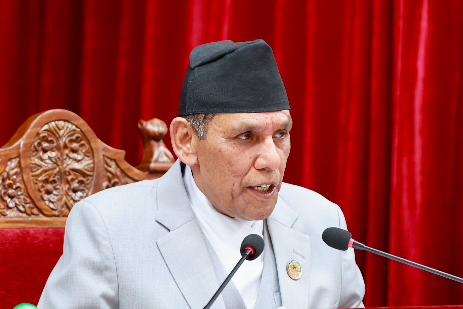 राष्ट्रिय सभालाई जनताको भावना र अपेक्षा अनुसार सञ्चालन गर्छौँ : अध्यक्ष दाहाल