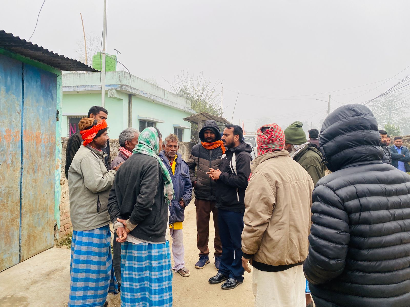 इनरुवा–१६ मा रामकिशोर सिंह (पराग) को जनसम्पर्क, टोलवासीको उत्साहजनक उपस्थिति