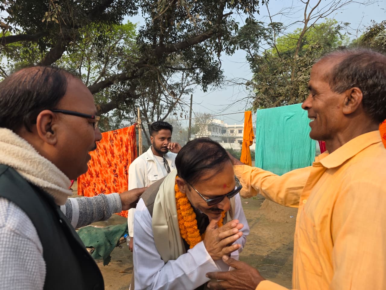 वीरगञ्ज–१७ मा जसपा उम्मेदवार टेमानीको घरदैलो: रोजगारी र उद्योग स्थापनामा जोड