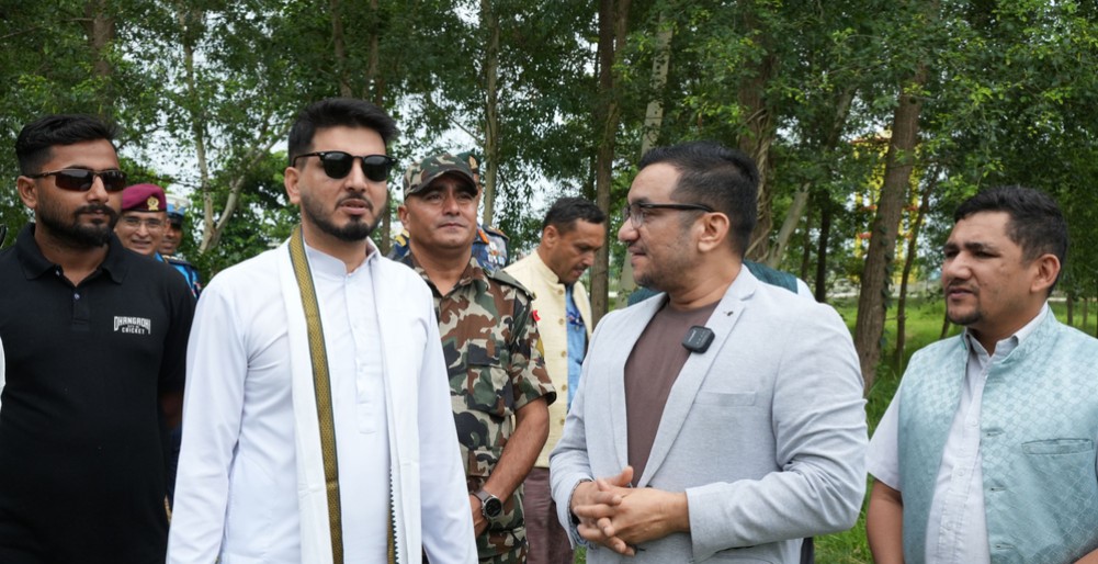 पूर्वाधार विकासमन्त्री लम्साल फाप्लामा, अन्तर्राष्ट्रिय क्रिकेट रंगशाला निर्माण गर्ने प्रतिबद्धता