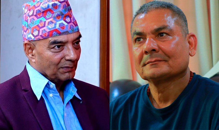 प्रसाईं बिनै धवलशमशेरले गरे दल दर्ताबारे आह्वान
