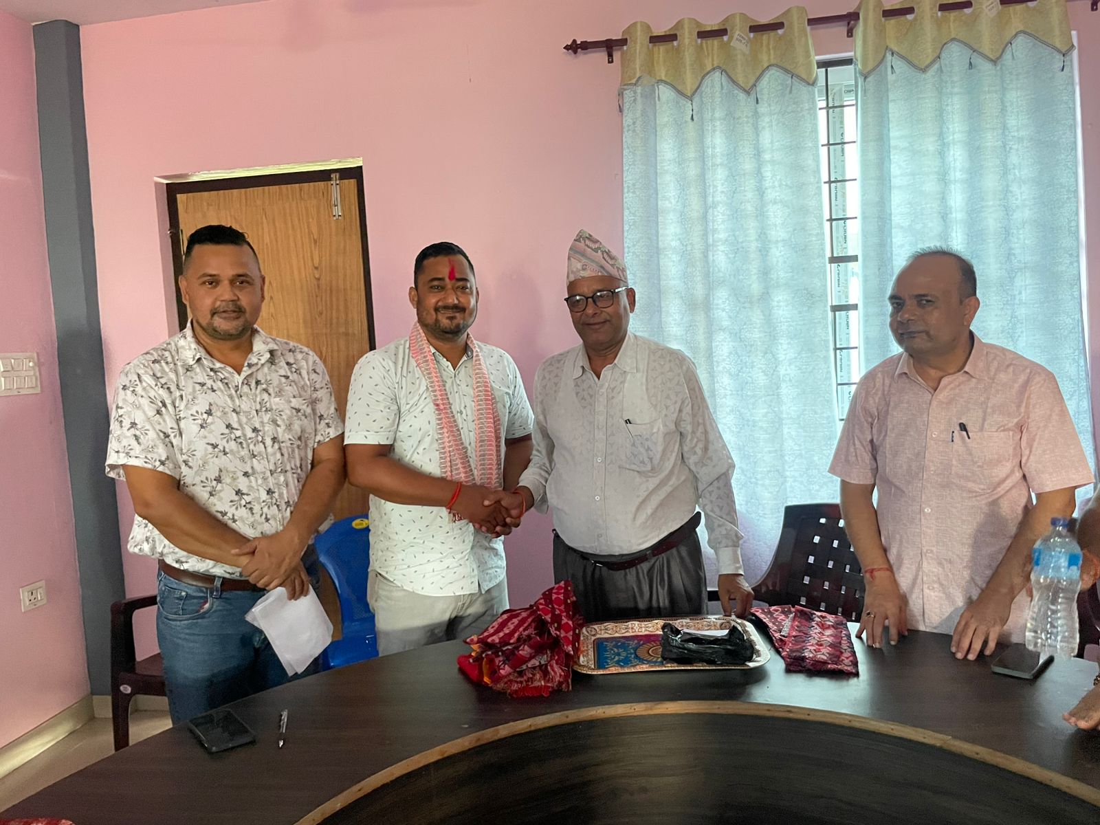प्रेस युनियन, डिएलए र लोकतान्त्रिक उद्योगीलाई कांग्रेसको स्वागत 